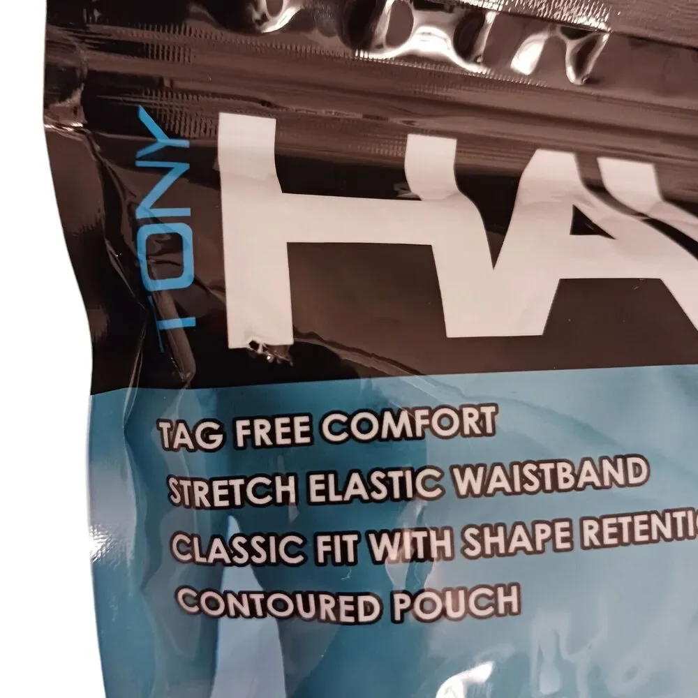 4 Pack TONY HAWK Boxer Briefs Sz‎ L Performance Stretch CONTURED POUCH Colorful